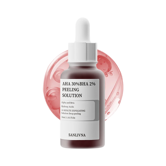 AHA 30% + BHA 2% Peeling Solution serum SANLIVNA
