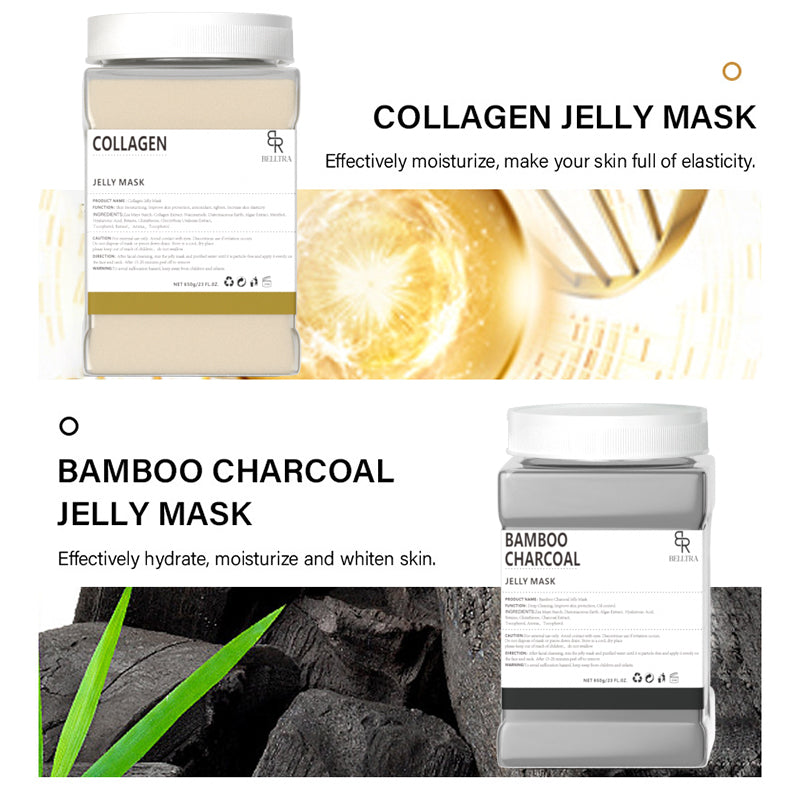 Jelly Mask Facial Spa Collagen  Hyaluronic Skin  Care