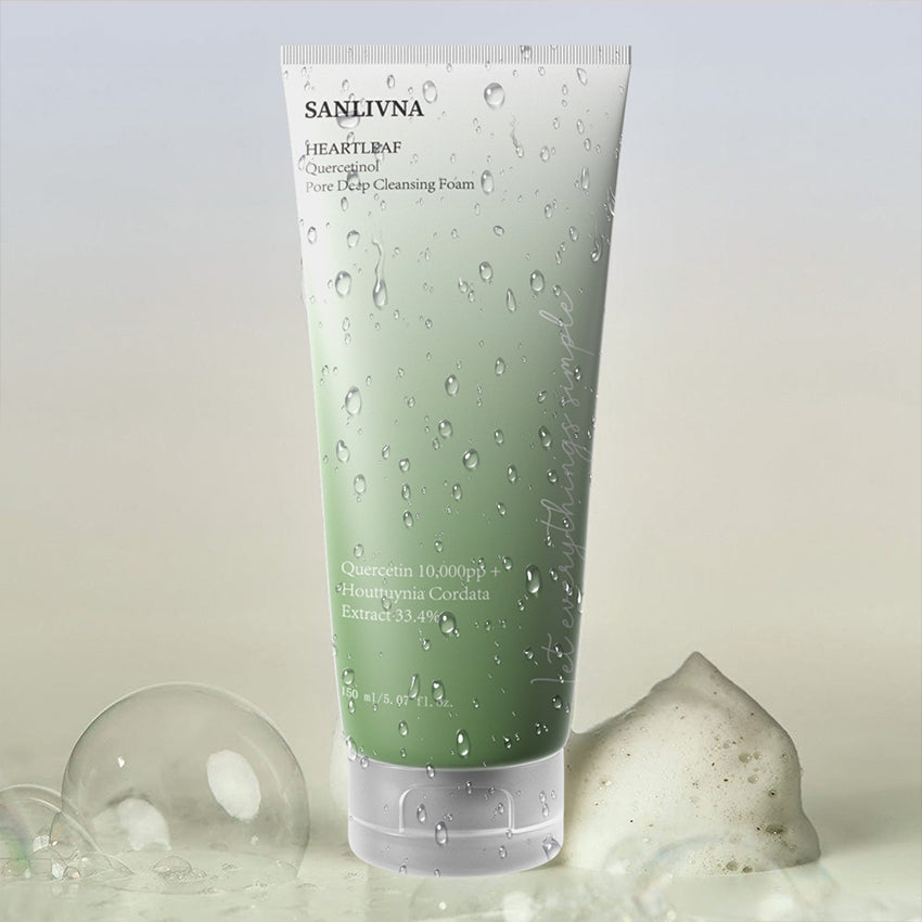 HEARTLEAF QUERCETINOL PORE DEEP CLEANSING FOAM