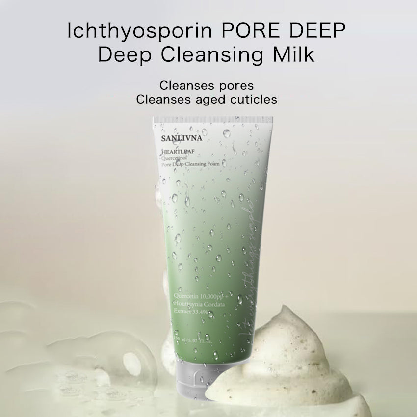 HEARTLEAF QUERCETINOL PORE DEEP CLEANSING FOAM