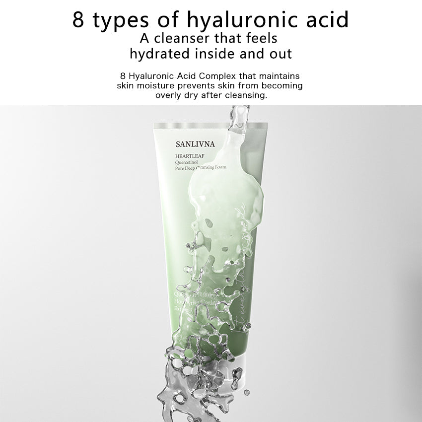 HEARTLEAF QUERCETINOL PORE DEEP CLEANSING FOAM