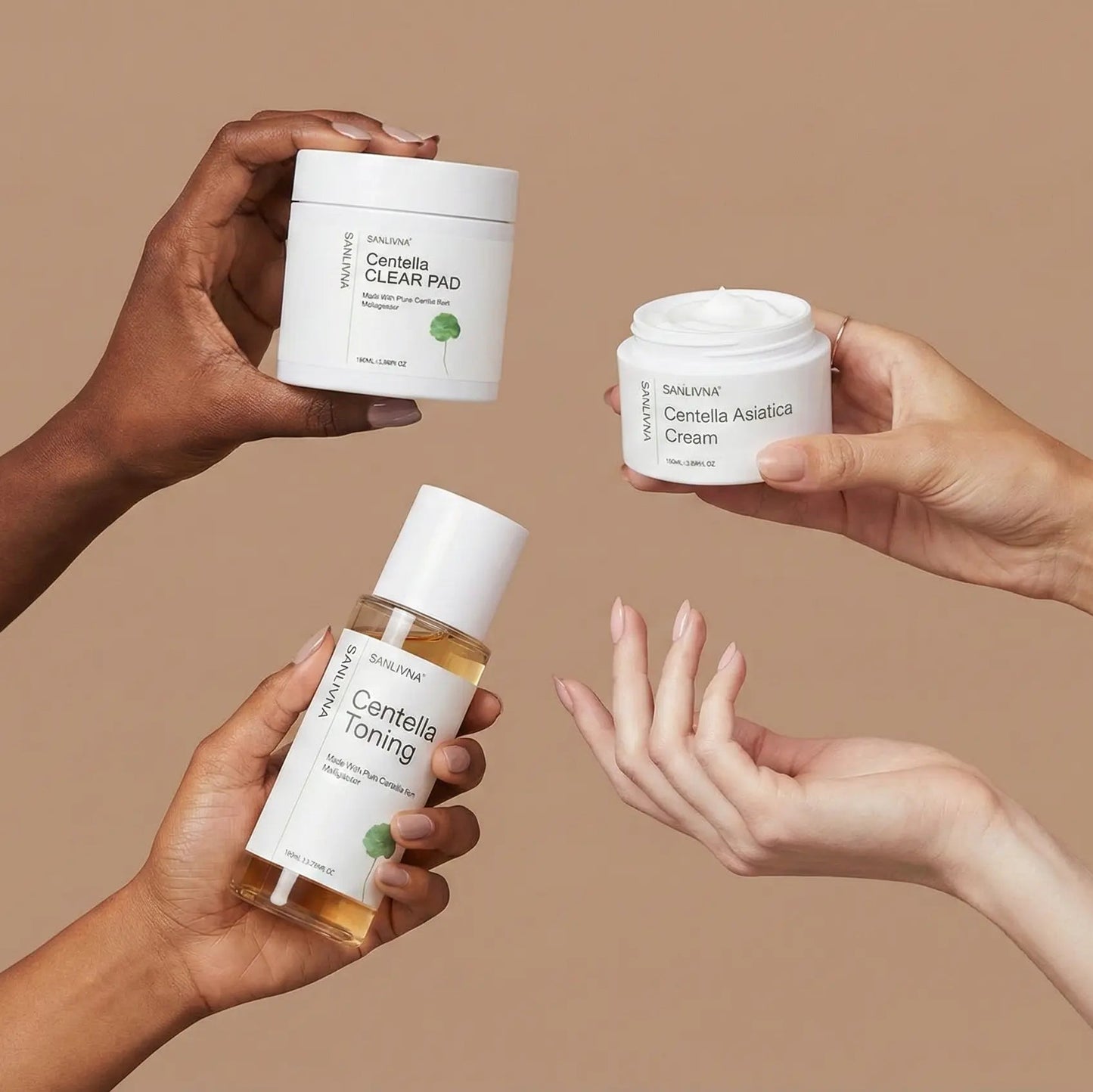 Centella Routine Skin Reset SANLIVNA